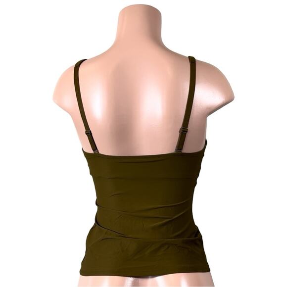 VICTORIAS SECRET BODY BY VICTORIA ARMY GREEN CAMI BRA 34D - Picture 6 of 12